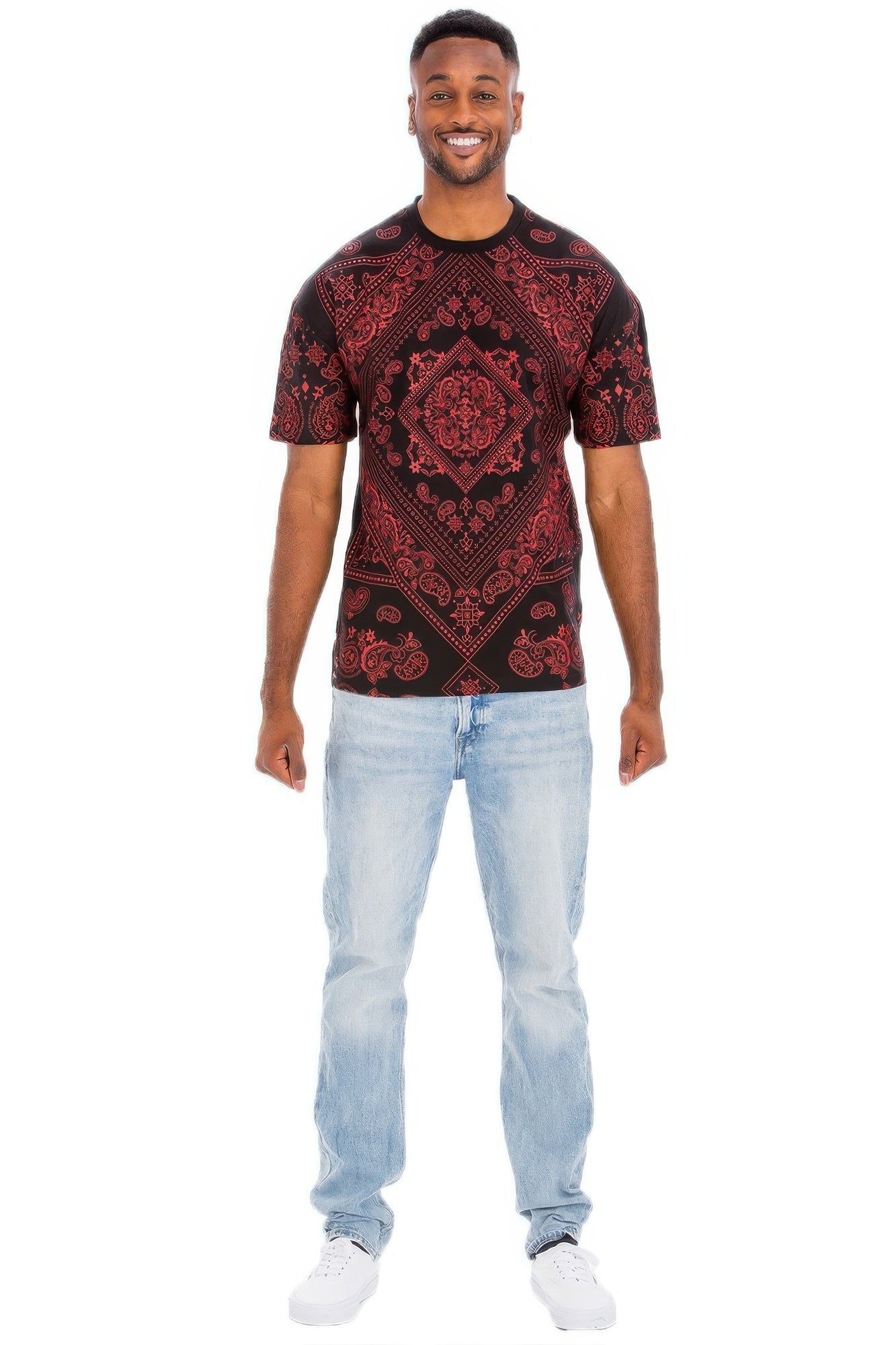 Bandana Print All Over T-shirt